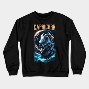 Capricorn Zodiac Crewneck Sweatshirt